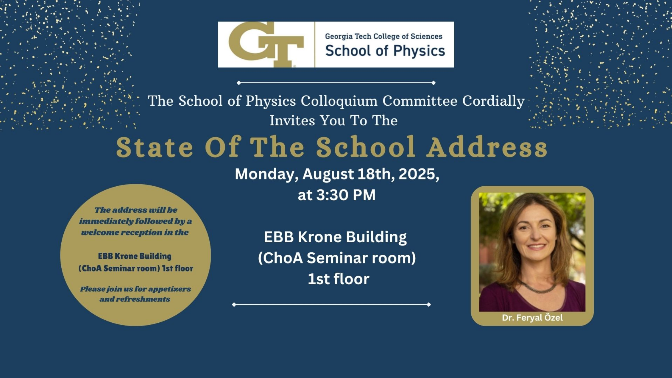 State of the School Address Flyer
