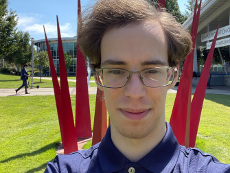 Andrew Heller, first-year astrophysics major