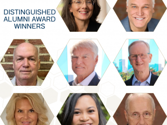 Congratulations to our 2025 Distinguished Alumni: Margaret Beier, Ph.D.; Rutt Bridges; Frank Cullen, Ph.D.; Jack McCallum, M.D., Ph.D.; Nathan Meehan, Ph.D., P.E.; Kelly Sepcic Pfeil, Ph.D.; Kristel Topping, Ph.D.; John Sutherland, Ph.D.